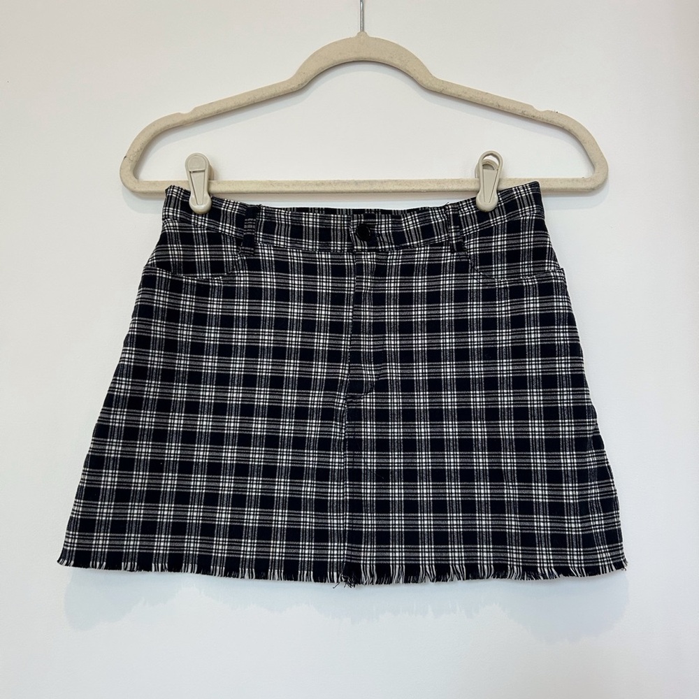 Plaid Schoolgirl Miniskirt